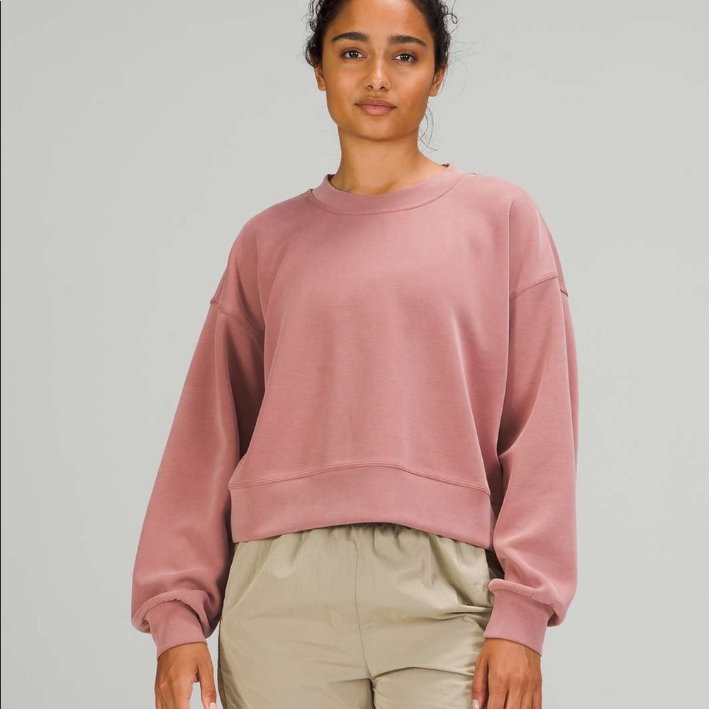 Perfectly Oversized Cropped Crew
